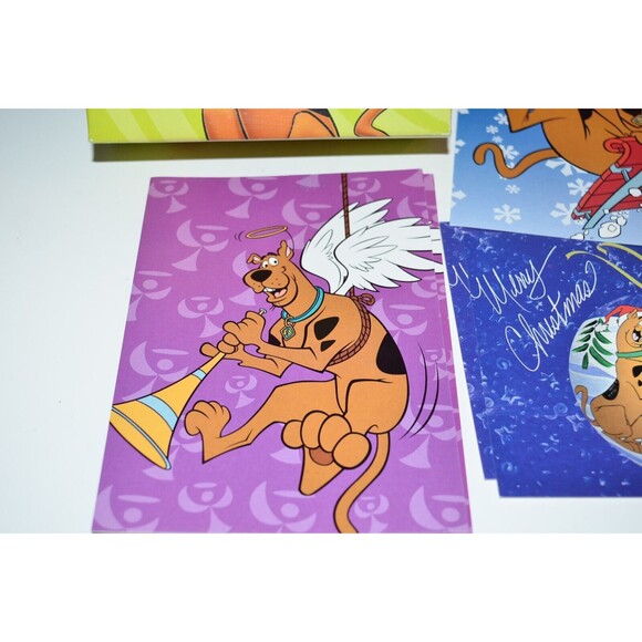 Vtg Christmas Cards Scooby-Doo Holiday Hanna-Barbera Paper Magic Group 26pc - Picture 5 of 10